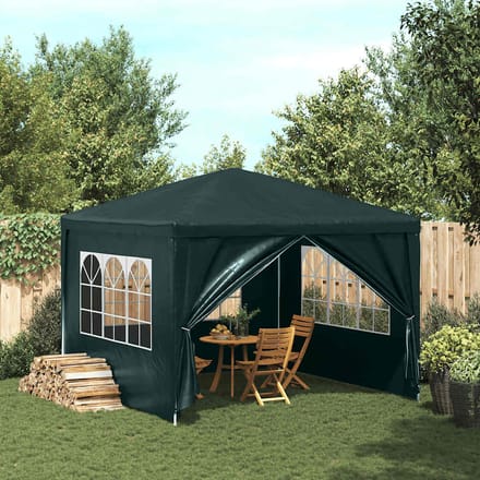 vidaXL - Partytent - 3x3 - m - groen
