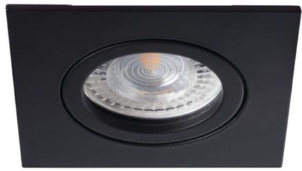 LED inbouwspot Nathan -Vierkant Wit -Sceneswitch -Dimbaar -5W -Philips LED