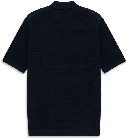 Bugatti - Vest Blauw Bugatti Herren Polo 1/2 Arm Blauw 7100-15536e