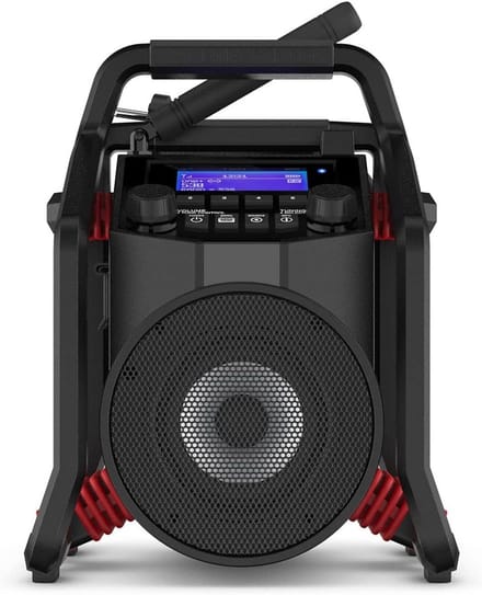 Bouwplaatsradio met DAB+, FM, AUX, Bluetooth en USB-oplaadfunctie