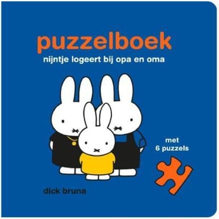 Nijntje puzzelboek - logeert bij opa en oma Kartonboekjes