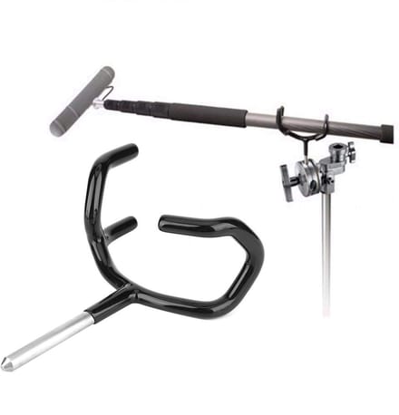 Dailygoods- Microfoonarm Aluminium - Microfoonstandaard - Duurzaam - Antislip - Zachte Coating - Voor Boompole/C-standaard