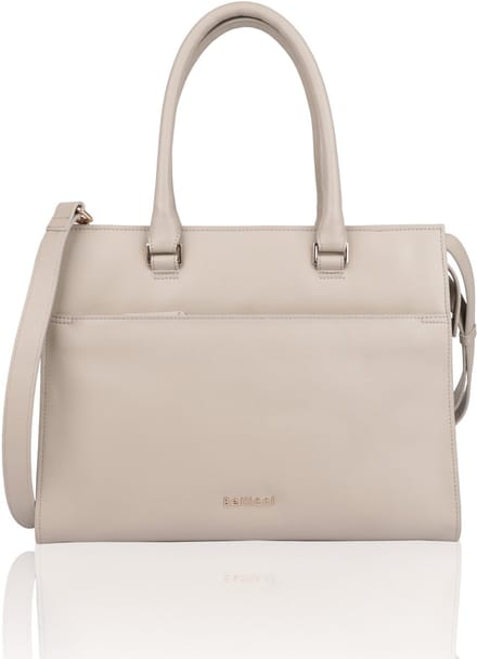 Bellicci Milda Laptoptas / Werktas / Businesstas Leer Beige 14 inch
