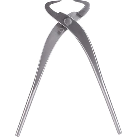 Stamsplitser Zilver Bonsai Modelleergereedschap Chroomlegering 20cm Takkenverdeler Bonsai Takkensnijder gray