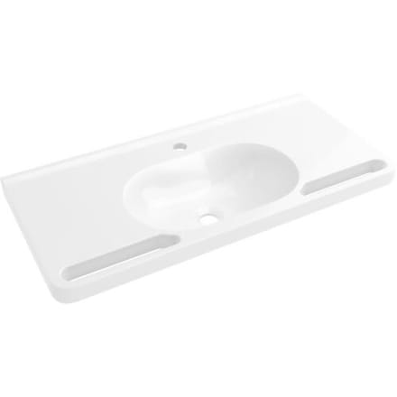 HEWI Universal washbasin 85 x 40 cm with 1 tap hole 950.11.251