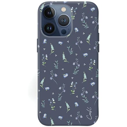 Uniq Coehl Prairie - iPhone 15 Pro Max Hoesje - Granatblauw - Elegant - Luxe