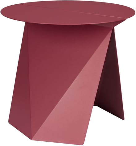 Zuiver Foldy Bijzettafel Marsalarood - Rood