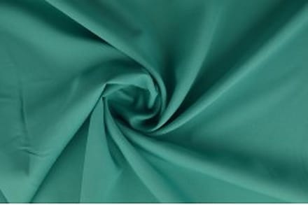 Terlenka stof - Turquoise - 15 meter