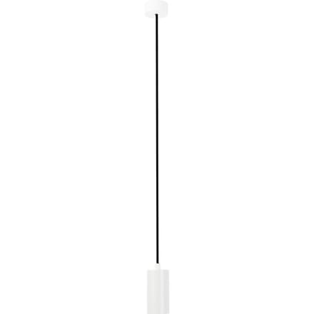 KS Verlichting binnenlamp - Luxum hanglamp - wit - hanglampen eetkamer - aluminium - dimbaar - E27 - lengte instelbaar - 5.5cm