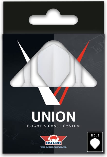 Bull's Union Flight System - Shaft Flight Systeem - No.2 - Wit - Medium
