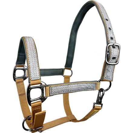 Nylon paardenhalster Horsenjoy Glow