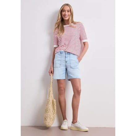 Straight Legs shorts in een casual pasvorm