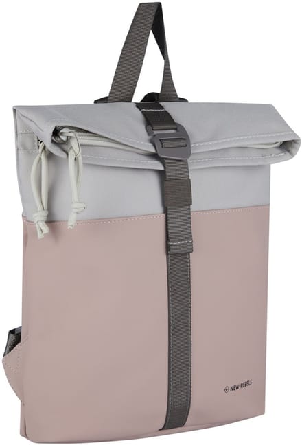 New Rebels Backham Los Angeles Oudroze 7L Rolltop Rugzak Waterafstotend