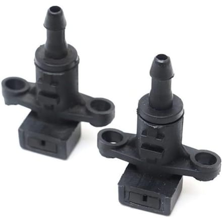 Paire de buses de lavage de pare-brise, Jet pour Kia Ceed Picanto Rio 2011 – 2018 black