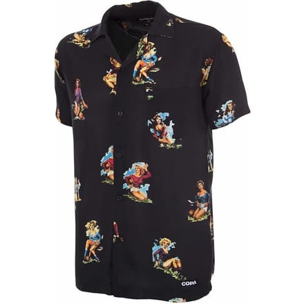 COPA - Calcio Donna Camp Collar Shirt - Mannen - Zwart - M