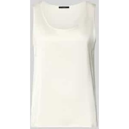 regular fit top met viscose