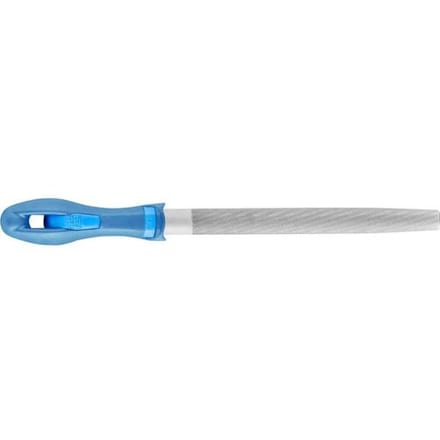 PFERD TOOLS 11235256 Werkplaatsvijl halfrond-spits kap 1 incl. ergonomisch vijlheft Lengte 250 mm 1 stuk(s)