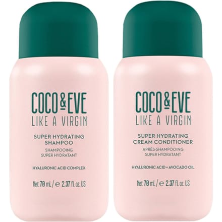 Coco & Eve Super Hydrating Shampoo and Conditioner Travel Bundle