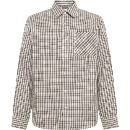 Geruit overhemd met lange mouwen KnowledgeCotton Apparel Dune
