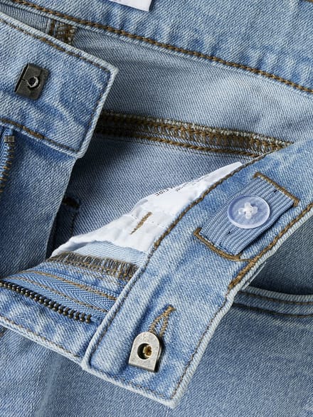 Name It wide jeans meisjes lichtblauw - Maat 134