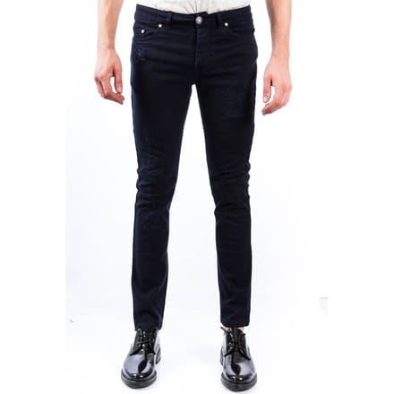 Alessandro Dell Acqua - Denim 5 zakken met rotaties AD7176WB/D0014ES 50