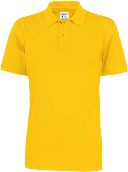 Cottover POLO PIQUE MAN - GOTS GECERTIFICEERD 141006 - Geel - M