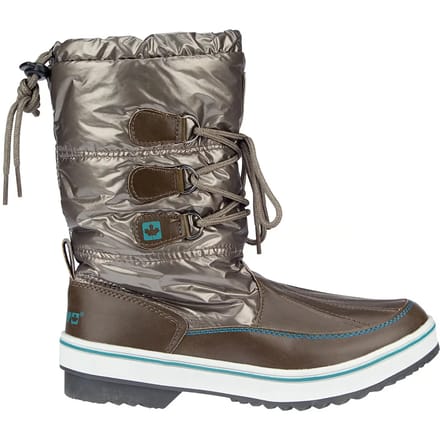Winter-grip Snowboots Sr - Glossed Trotter II - Donker taupe/Smaragd/Beige - 36