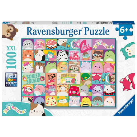 Ravensburger puzzel Squismallows - Legpuzzel - 100 XXL stukjes