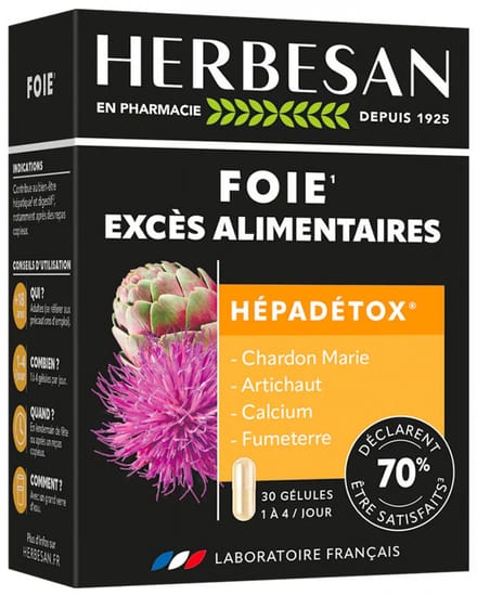Herbesan Hepadetox 30 Capsules