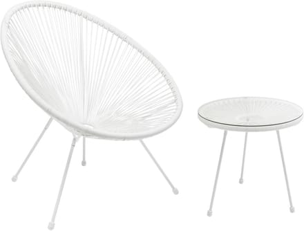 Tuinmeubilair Acapulco Mono wit Kare Design
