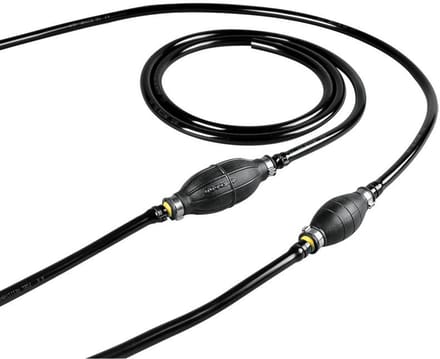 Brandstof pompbal met 2 meter brandstofslang - 8 mm inwendig