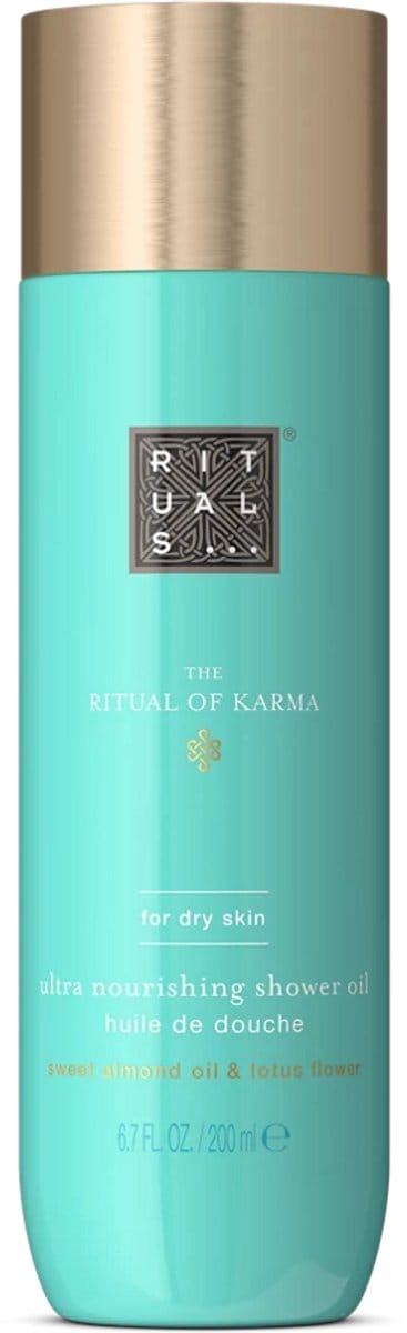 Rituals - Karma - Shower Oil 200 ml - Doucheolie 200 ml