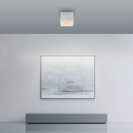 LED plafondlamp PURE Manhattan, snow, 1-lamp, CCT