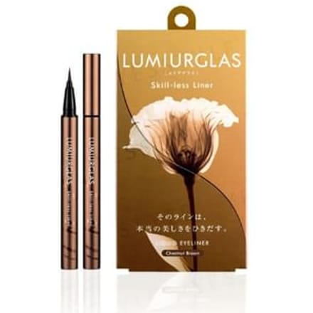 LUMIURGLAS - Skill Less Liner Liquid Eyeliner 03 Chestnut Brown 1 pc