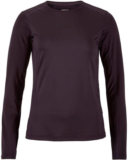 Craft Adv Essence 2 Running Longsleeve Dames - Dk Plum | Maat: XL