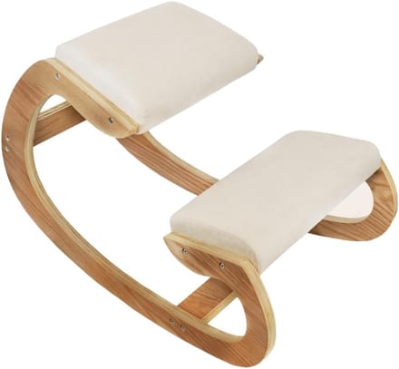 AMA® Kniestoel - Bureaustoel - Ergonomische Bureaustoel - ‎85 x 55 x 55cm - Beige
