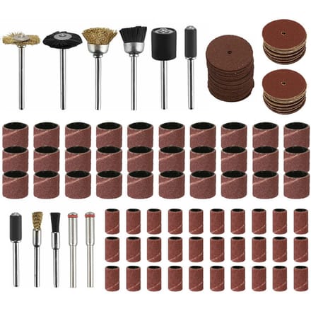 151 stuks roterende gereedschap accessoires kit universele 1/8'' schacht elektrische boor fitting voor snijden schuren