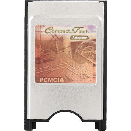 Lecteur de carte mémoire PCMCIA Lecteur de carte CompactFlash PC Adaptateur Plug and Play brown