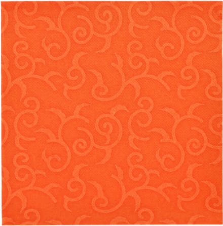 50 Servetten ROYAL Collection 1/4 vouw 40 cm x 40 cm nectarine Casali