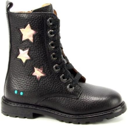 Hailee Happy Biker Boots Meisjes Zwart