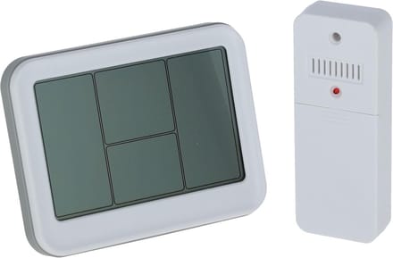 Digitale Thermo-Hygrometer met Buitensensor voor Binnen- en Buitenmeting