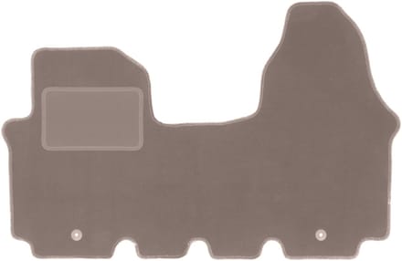 Beige voormatten voor: Opel Vivaro bestelwagen (2001-2014)