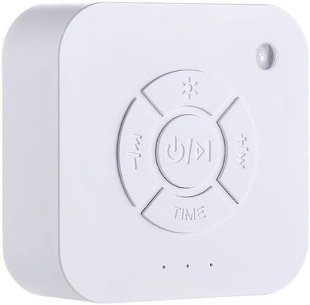Witte ruismachine - white noise - witte ruis - witte witte ruismachine - witte slaapgeluidmachine - muziek slaaphulpmiddel - draagbaar