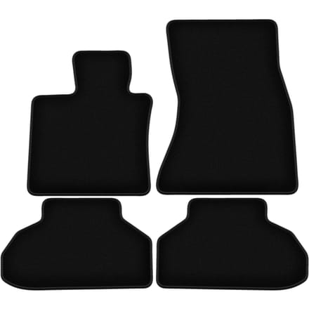 BASIC zwarte veloursmatten voor: BMW X6 F16 SUV (2014-)