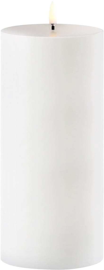 Uyuni Lighting - LED-kaars - Outdoor - Wit - 8,3 cm x 20 cm