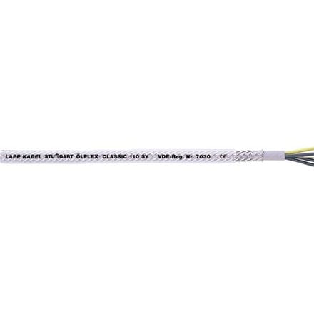 LAPP ÖLFLEX® CLASSIC 110 SY Stuurstroomkabel 9 G 1 mm² Grijs, Transparant 1125209/100 100 m