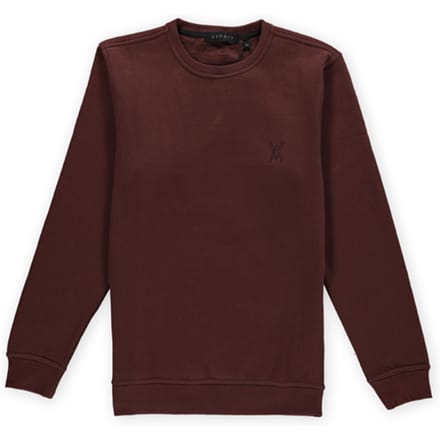 Aspact Ton Sur Ton Logo Crewneck Brown Größe: XL | Pullover Outlet | Unisex | Braun