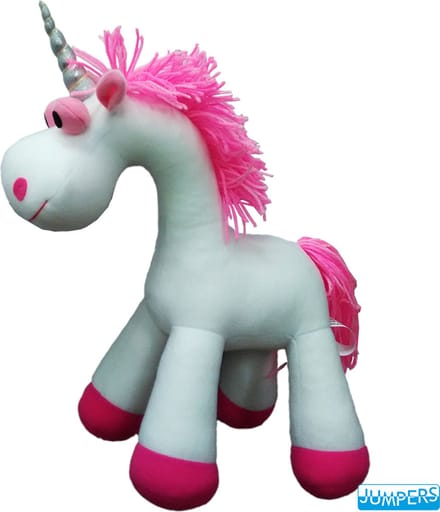 Wiebeldier Jumper Eenhoorn - Unicorn Kleur: Wit-Roze