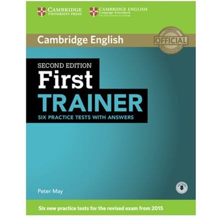 First Trainer Six Practice Tests With Answers With Audio - Trainer - Peter May
