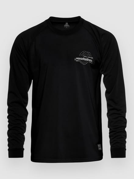 Horsefeathers Shank Longsleeve zwart